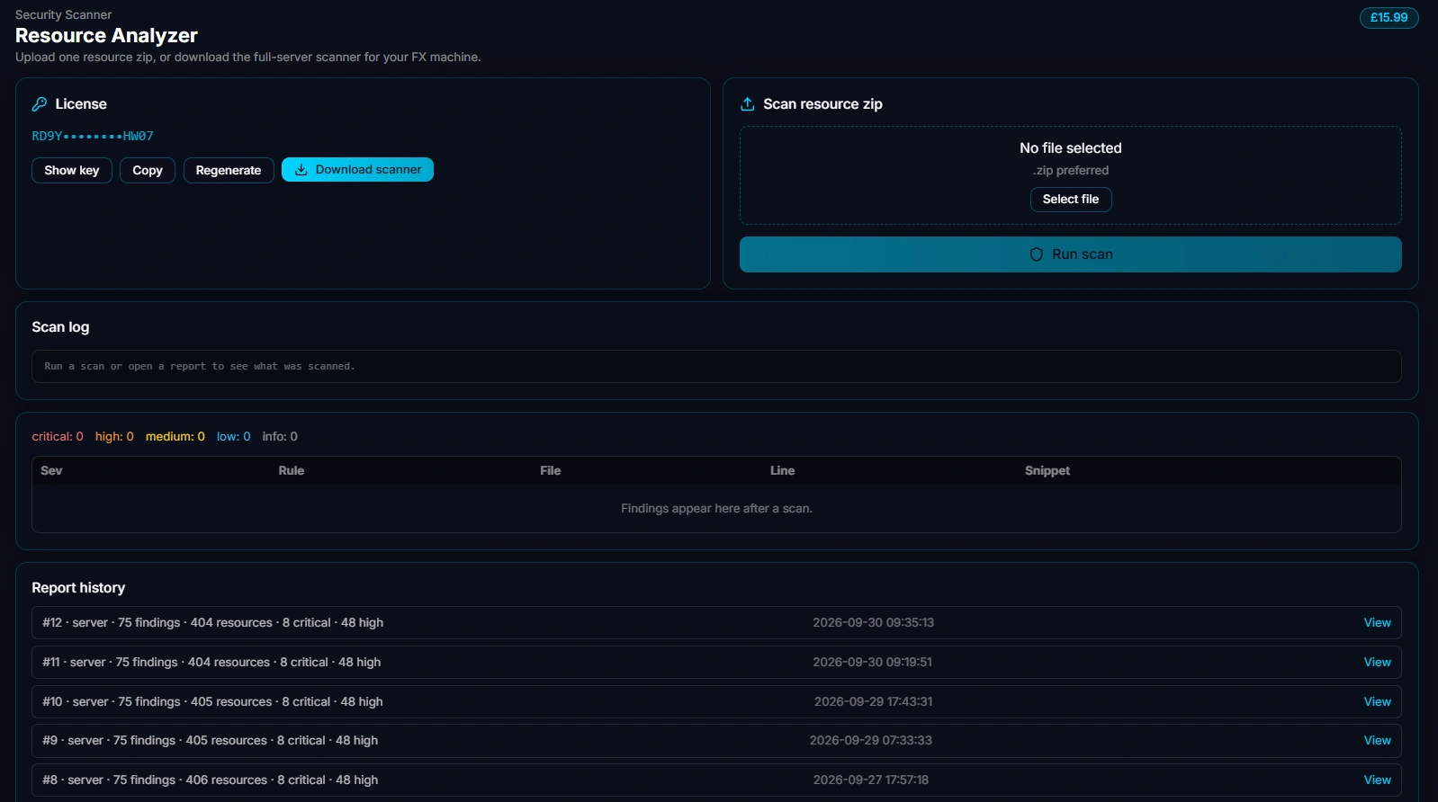 FiveM Security Scanner